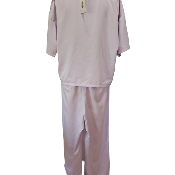 Flora by Flora Nikrooz Women 2 Piece Pajama Set Lilac Lounge Size M - Picture 6 of 14